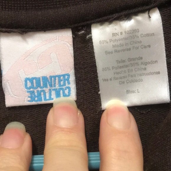 Counter Culture Zip Up Jacket size L - Picture 4 of 7